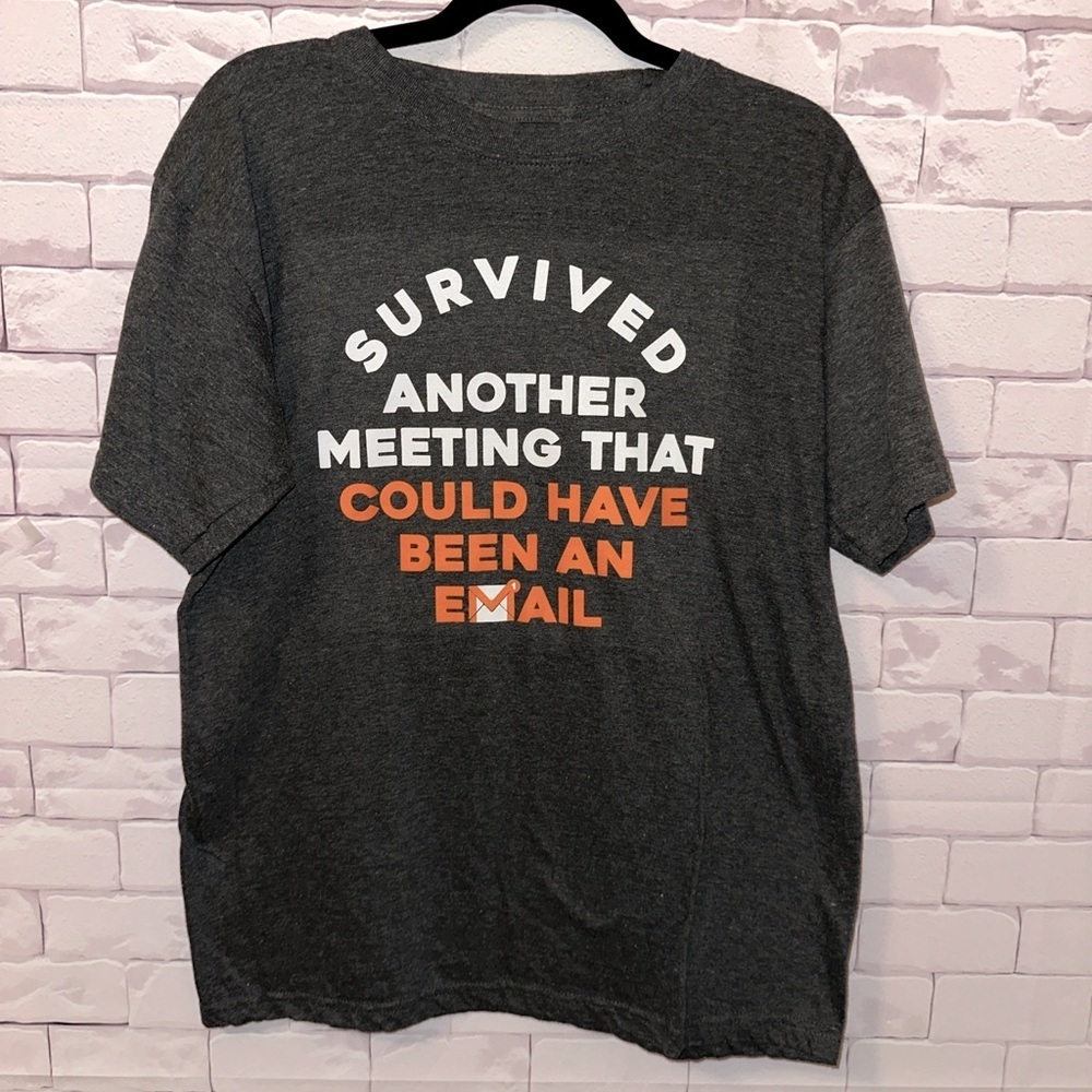 Gray Graphic Men's Shirt
